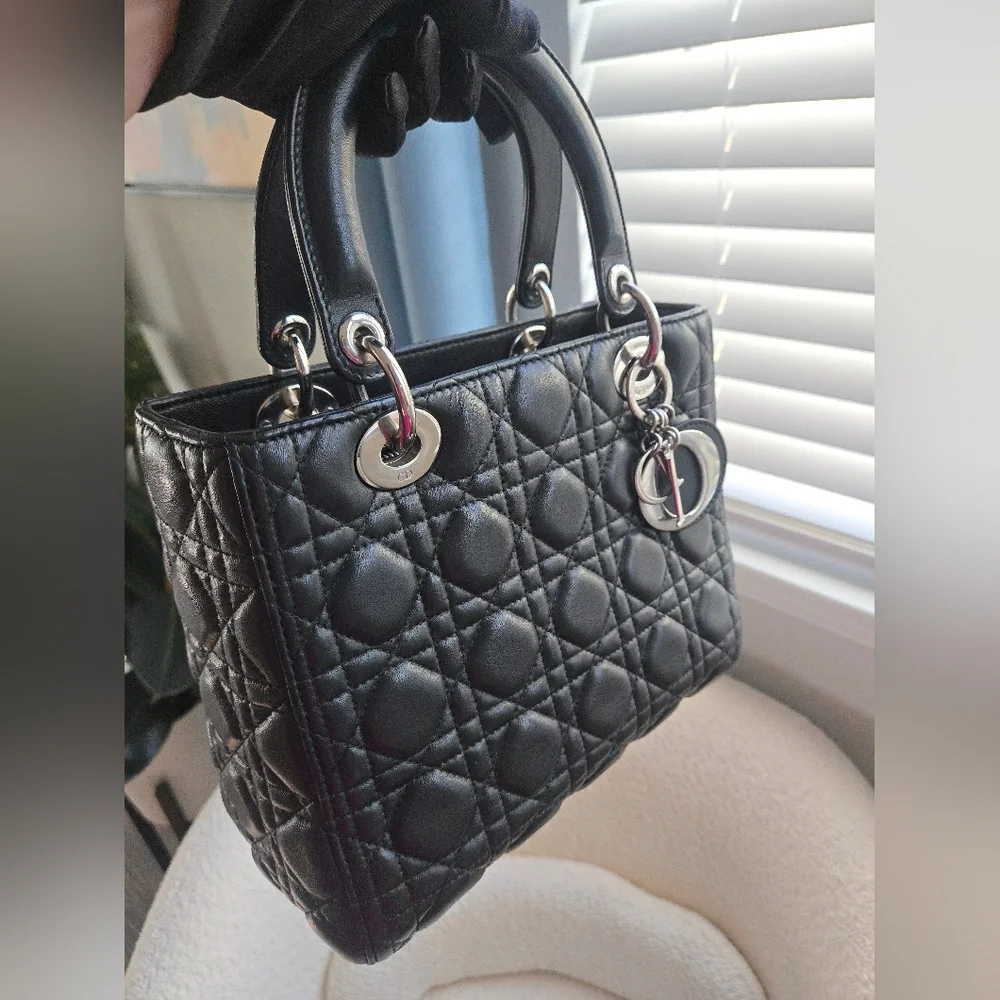 Lady‎ Dior Medium Bag Lamb Leather